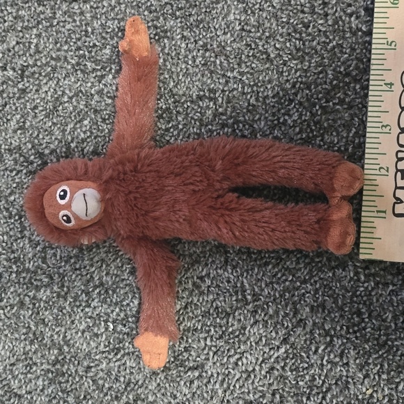 IKEA Other - Ikea 8" Djungelskog Mini Monkey Orangutan Plush Stuffed Brown Animal Toy